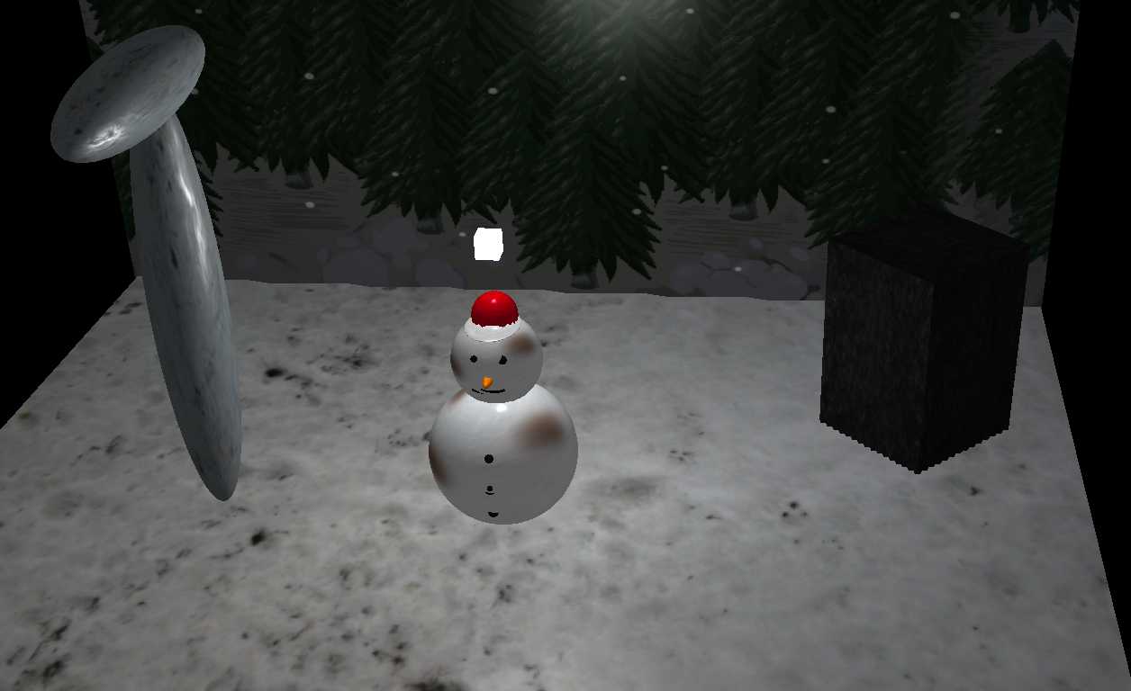 Smowman scene in OpenGL